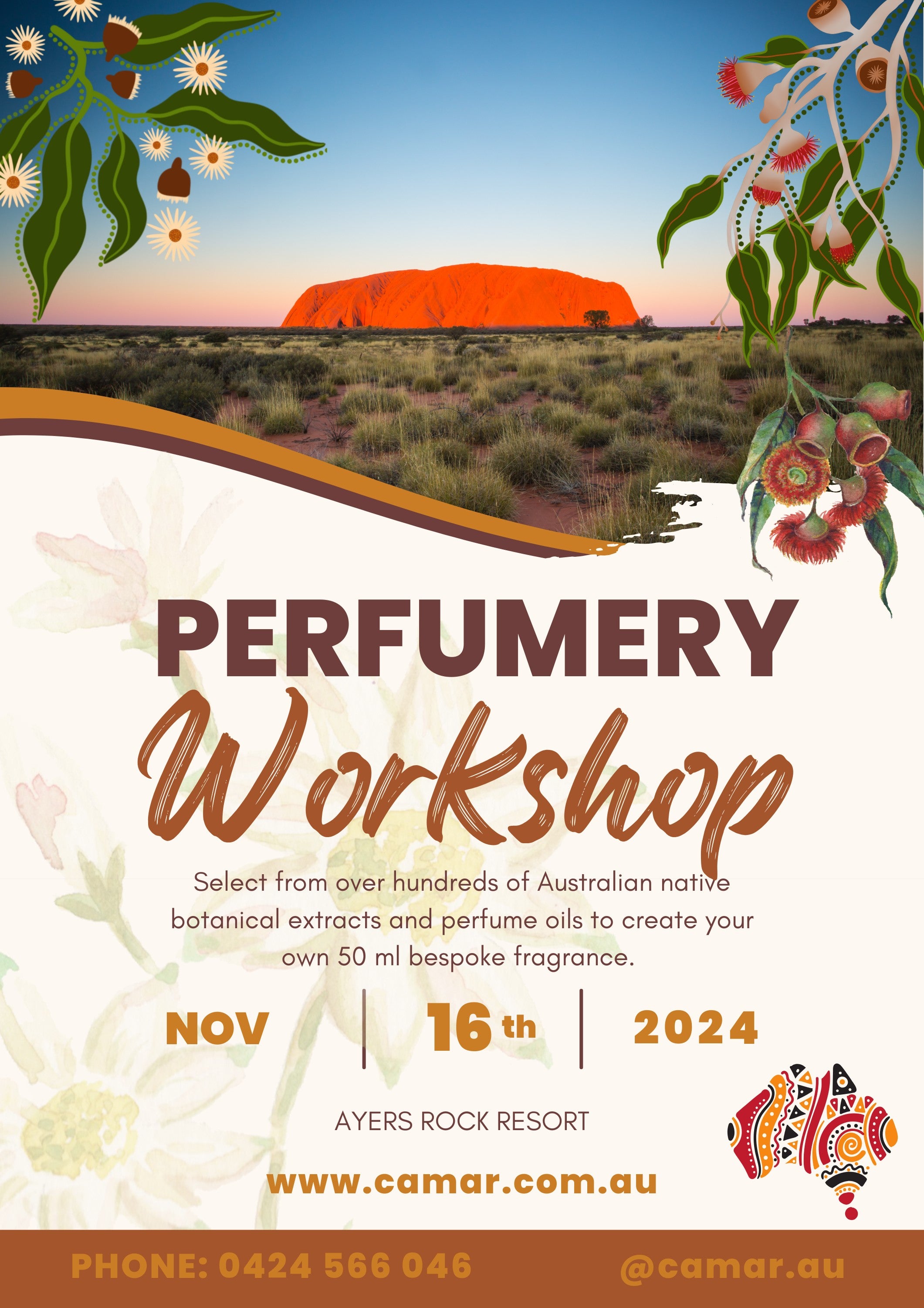 ULURU AUSTRALIAN PERFUME MAKING WORKSHOP